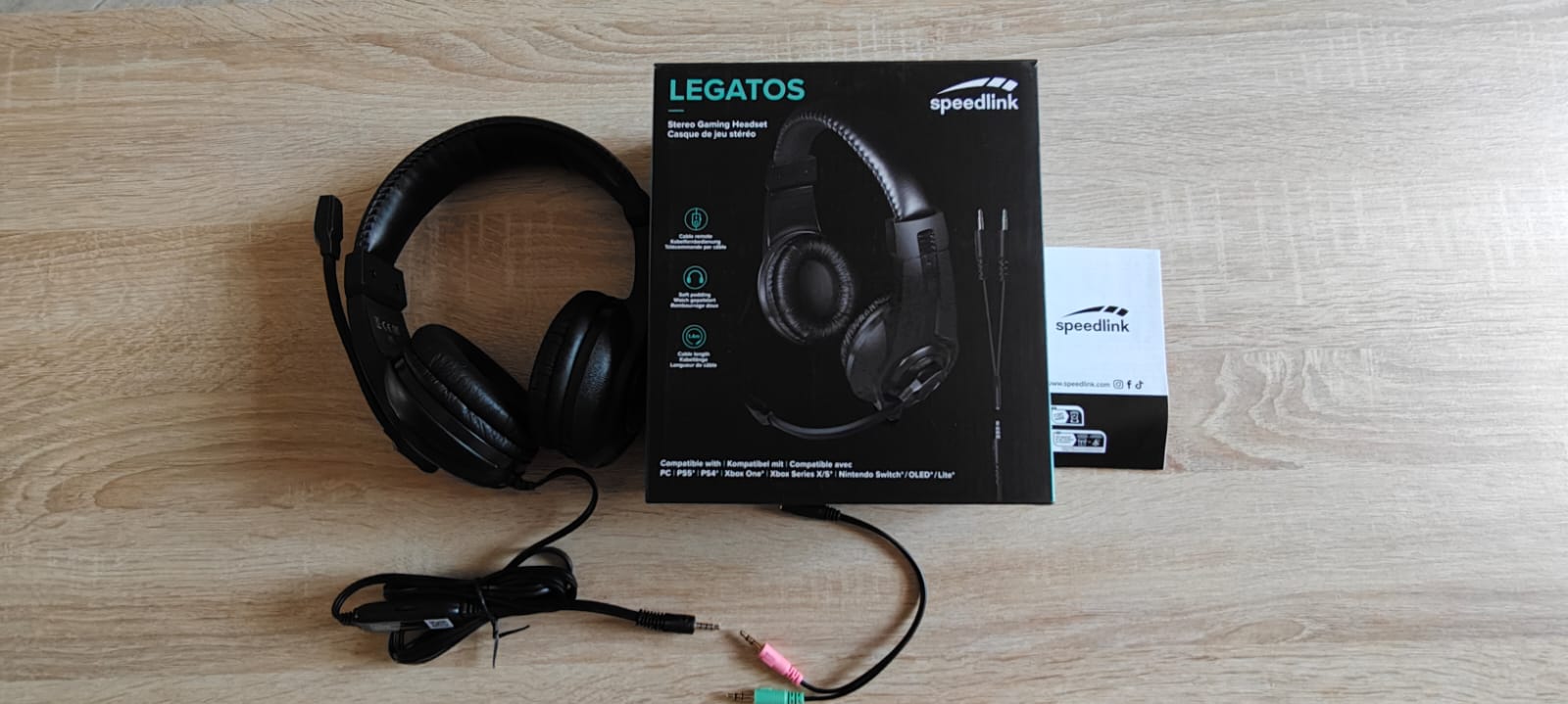 LEGATOS Stereo Gaming Headset Recensione